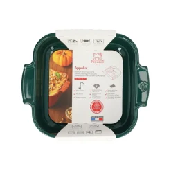 Peugeot - Appolia Ovenschaal Vierkant 28 cm Bosgroen