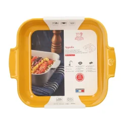 Peugeot - Appolia Ovenschaal Vierkant 36 cm Saffraangeel