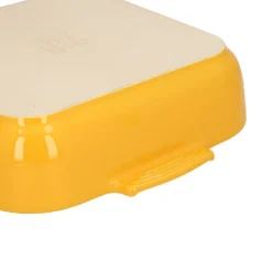 Peugeot - Appolia Ovenschaal Vierkant 36 cm Saffraangeel