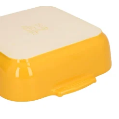 Peugeot - Appolia Ovenschaal Vierkant 28 cm Saffraangeel