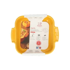 Peugeot - Appolia Ovenschaal Vierkant 21 cm Saffraangeel
