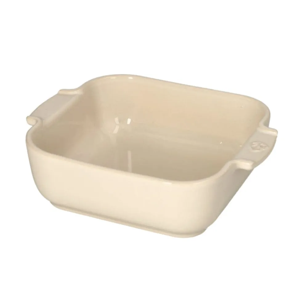 Peugeot - Appolia Ovenschaal Vierkant 28 Cm Ecru