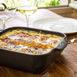 Peugeot - Appolia Ovenschaal Vierkant 21 cm Leisteen