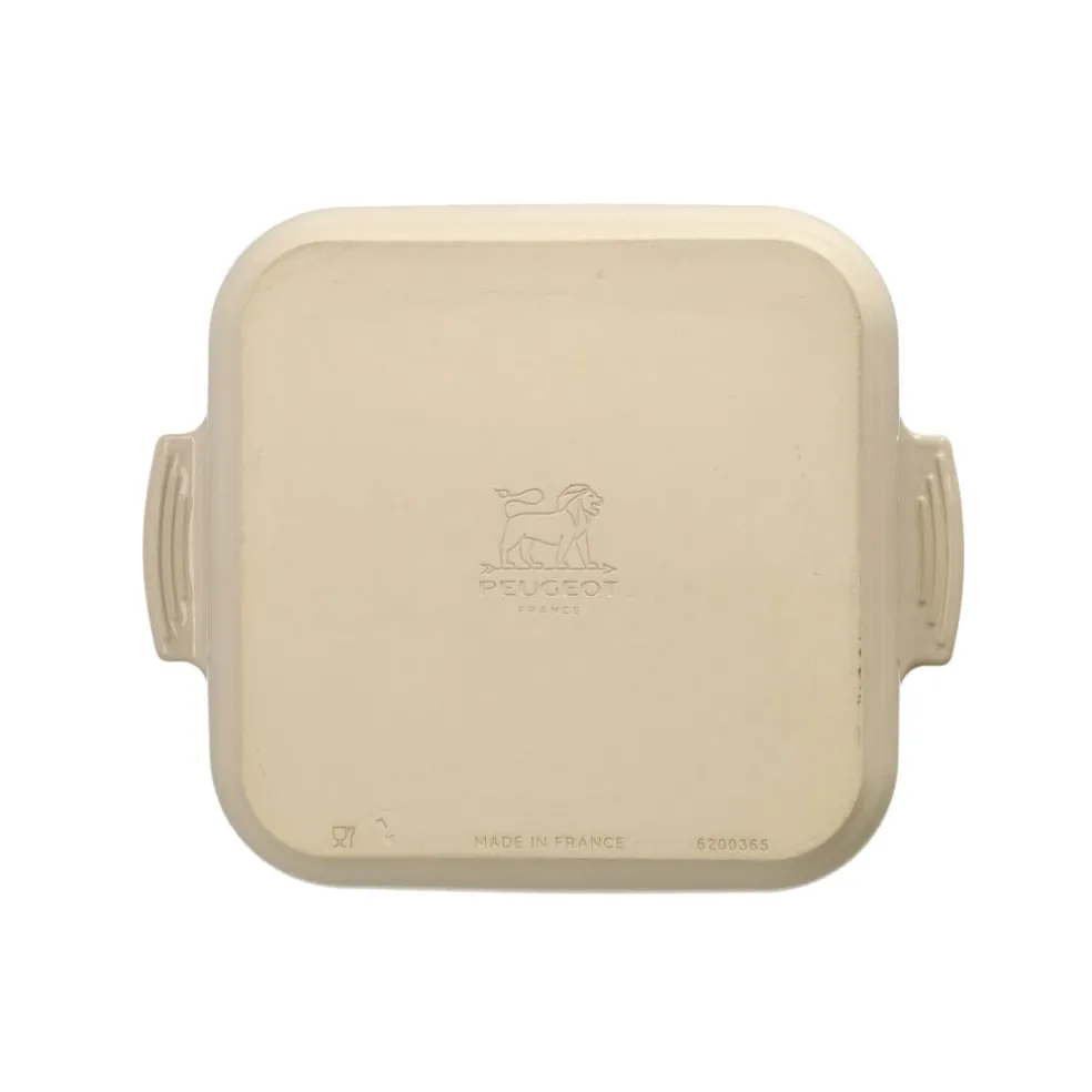 Peugeot - Appolia Ovenschaal Vierkant 36 Cm Ecru