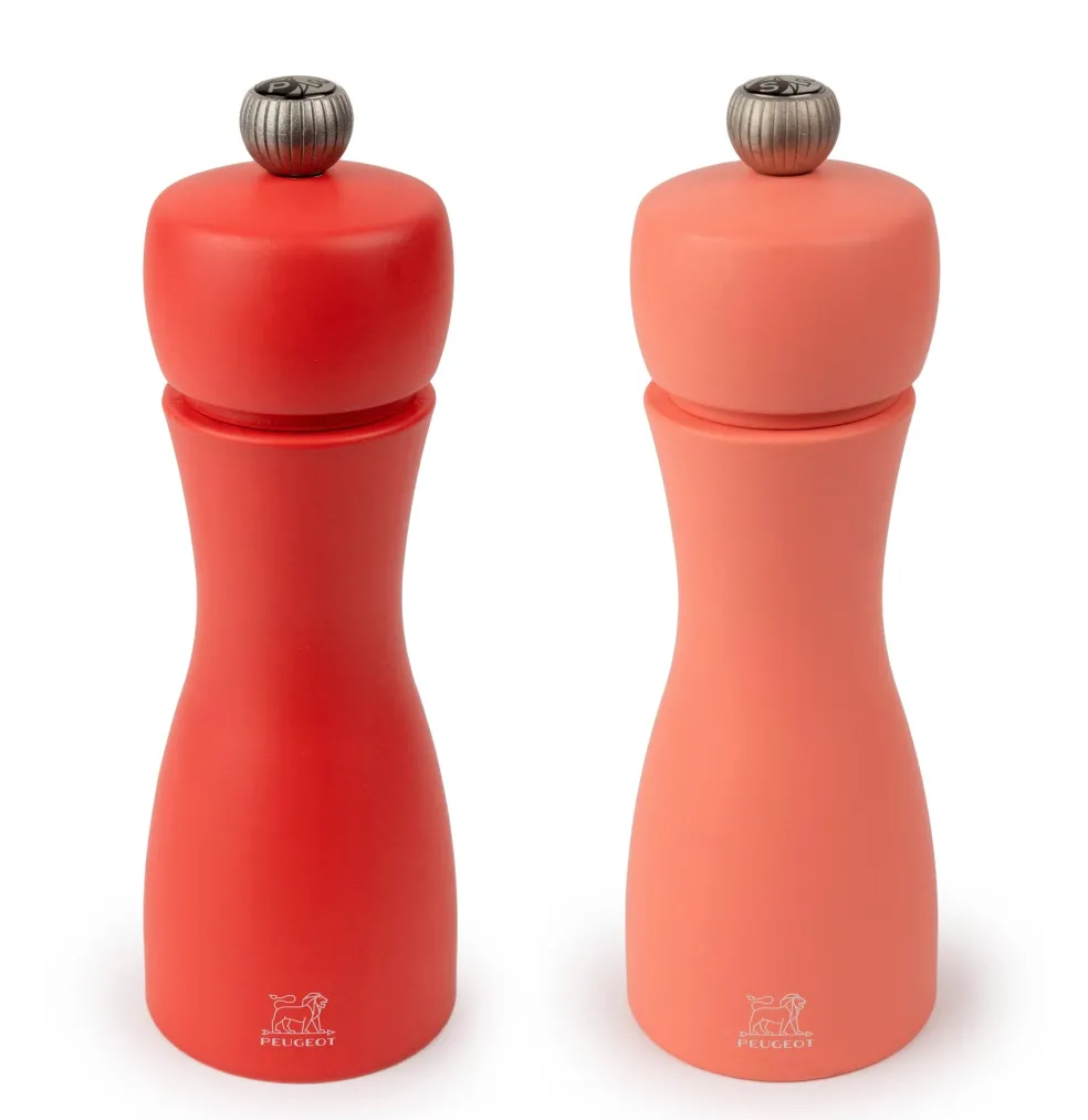 Peugeot - Duo Tahiti Peper-en Zoutmolenset Vuur 15 cm
