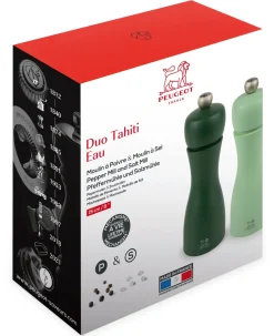 Peugeot - Duo Tahiti Peper-en Zoutmolenset Water 15 cm