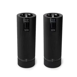 Peugeot - Giftbox Duo Line Elektrische Peper- en Zoutmolen set 15 cm zwart