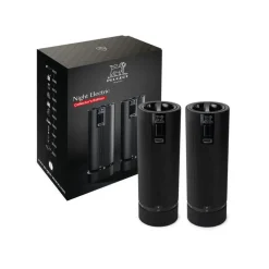 Peugeot - Giftbox Duo Line Elektrische Peper- en Zoutmolen set 15 cm zwart