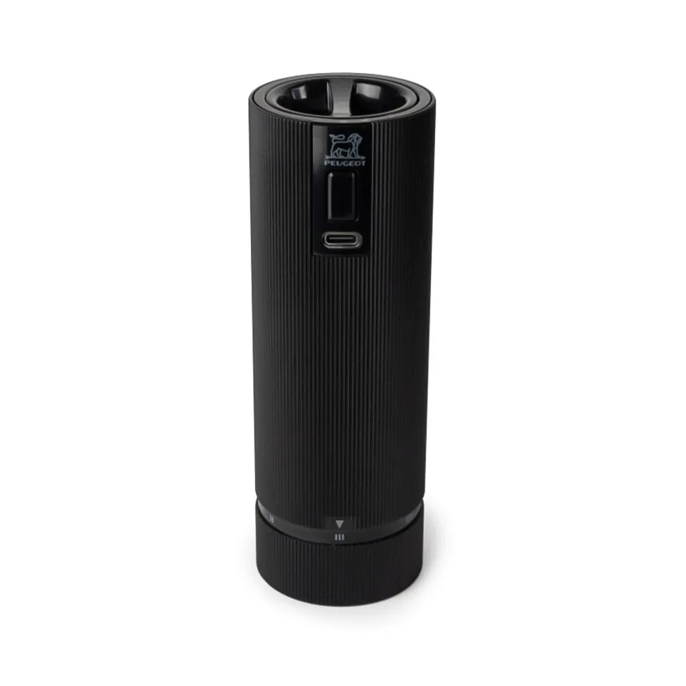 Peugeot - Giftbox Duo Line Elektrische Peper- en Zoutmolen set 15 cm zwart