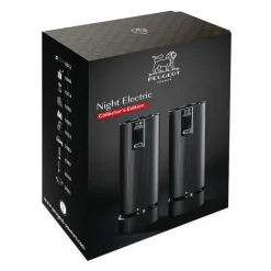 Peugeot - Giftbox Duo Line Elektrische Peper- en Zoutmolen set 15 cm zwart
