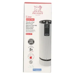 Peugeot - Line elektrische zoutmolen aluminium 15 cm