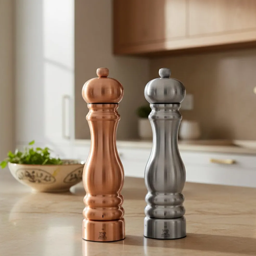 Peugeot - Paris Chef Peper- en Zoutmolen set 22 cm Koper en RVS