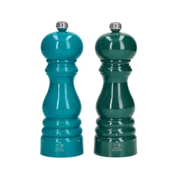 Peugeot - Paris Peper- en Zoutmolen set 18 cm Pacific Blauw en Forest Groen