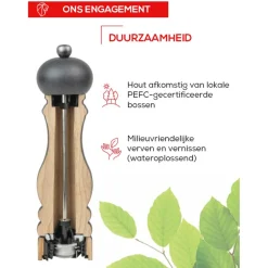 Peugeot - Paris u'select Pepermolen naturel hout 30 cm