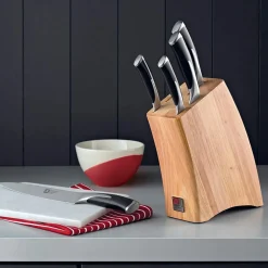 Richardson Sheffield - KYU 5 pc knife block - wood