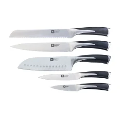 Richardson Sheffield - KYU 5 pc knife block - wood