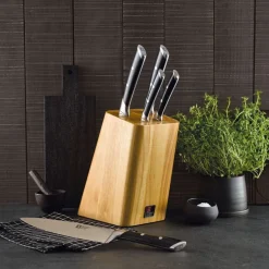 Richardson Sheffield - R Vision 5-Delige Messenset met Blok - Hout