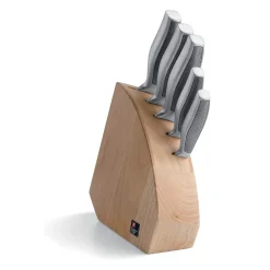 Richardson Sheffield - Sense 5-Delige Messenset met Blok - Hout