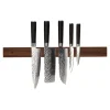 Satake - Messen Magneetstrip 50 cm - Walnotenhout