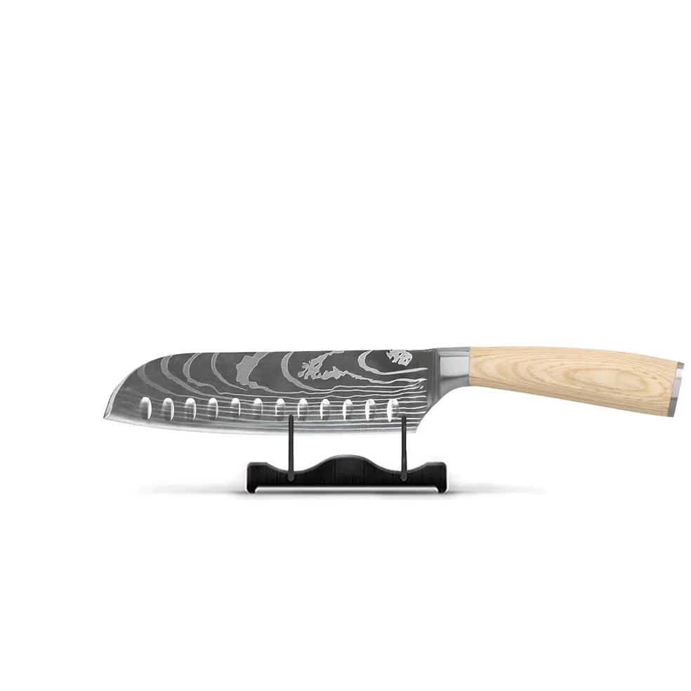 Shinrai Knives - Akari Damascus Print 6-delige messenset