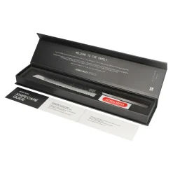 Shinrai Knives - Blackout Edition Damascus Broodmes 20 cm