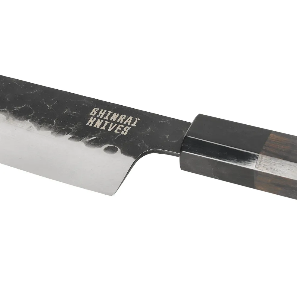 Shinrai Knives - Blackout Edition Damascus Kiritsuke 20 cm