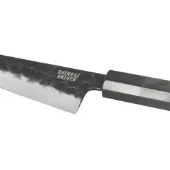 Shinrai Knives - Blackout Edition Damascus Honesuki 15 cm