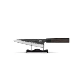 Shinrai Knives - Blackout Edition Damascus Honesuki 15 cm