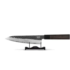 Shinrai Knives - Blackout Edition Damascus Koksmes 20 cm