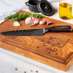 Shinrai Knives - Damascus Print 7-delige Messenset