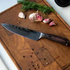Shinrai Knives - Damascus Print Koksmes 20 cm