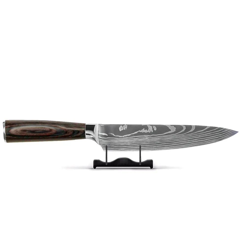 Shinrai Knives - Damascus Print Koksmes 20 cm
