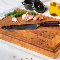 Shinrai Knives - Damascus Print 5-delige Messenset