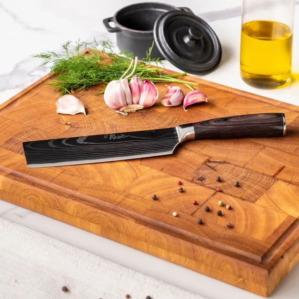 Shinrai Knives - Damascus Print 13-delige Messenset - Master collection XL set