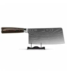 Shinrai Knives - Damascus Print Chinees Koksmes 18 cm