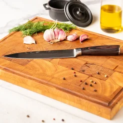 Shinrai Knives - Damascus Print Vleesmes 20 cm