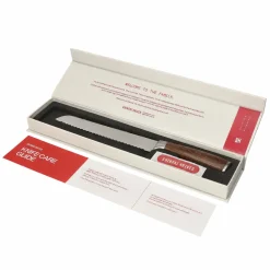Shinrai Knives - Damascus Print 4-delige Messenset - Santoku + Broodmes + Nakiri + Schilmes