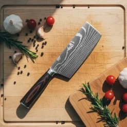 Shinrai Knives - Damascus Print 14-delige Messenset - Master collection XXL set