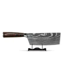 Shinrai Knives - Damascus Print 14-delige Messenset - Master collection XXL set