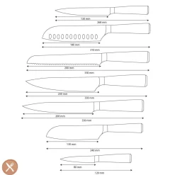 Shinrai Knives - Damascus Print Mega Bundel - All you need
