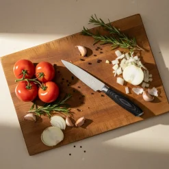 Shinrai Knives - Damast Pakka Wood 6-delige Messenset