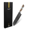 Shinrai Knives - Eclipse Series Damascus Santokumes 18 cm