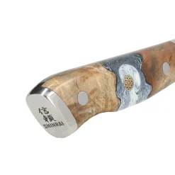 Shinrai Knives - Eclipse Series Damascus Broodmes 20 cm