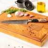 Shinrai Knives - Epoxy Onyx 6-delige Messenset + Messenblok Stans
