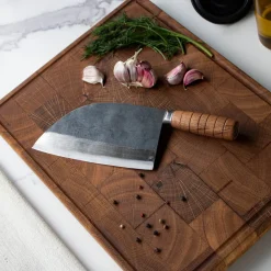 Shinrai Knives - Hakmes Bruin - 19 cm