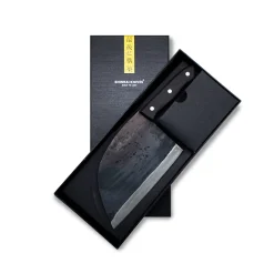 Shinrai Knives - Hakmes Zwart - 19 cm