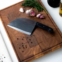 Shinrai Knives - Hakmes Zwart - 19 cm