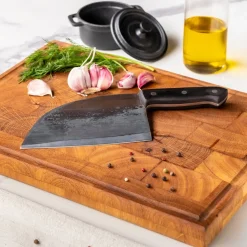 Shinrai Knives - Hakmes Zwart - 19 cm