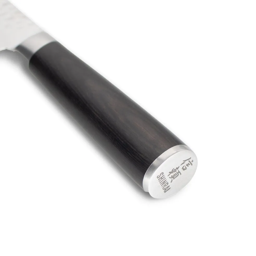 Shinrai Knives - Hammered Damast BR Broodmes 20 cm