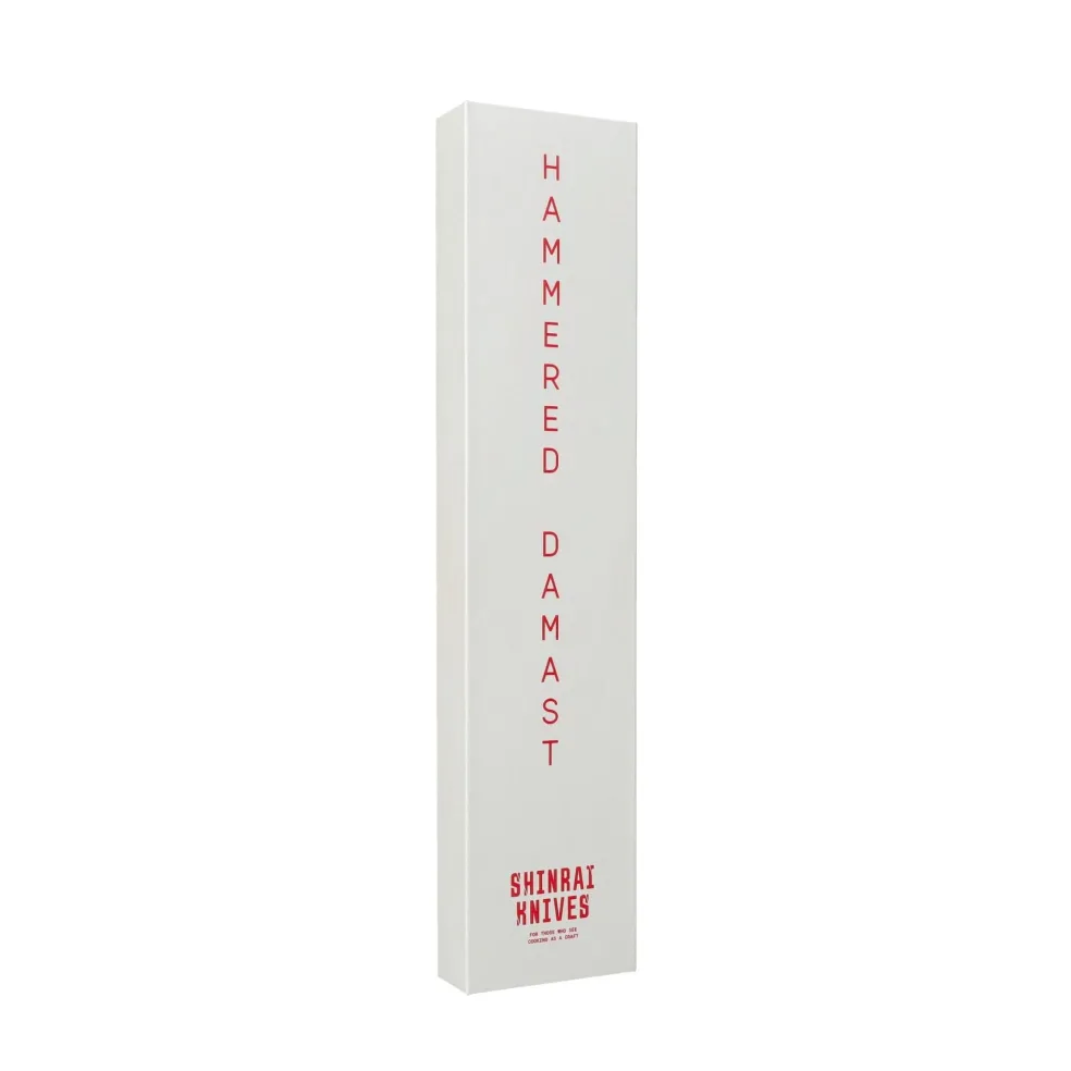 Shinrai Knives - Hammered Damast BR Broodmes 20 cm